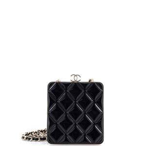 Chanel Cc Frame Clutch With Chain #244983C18B